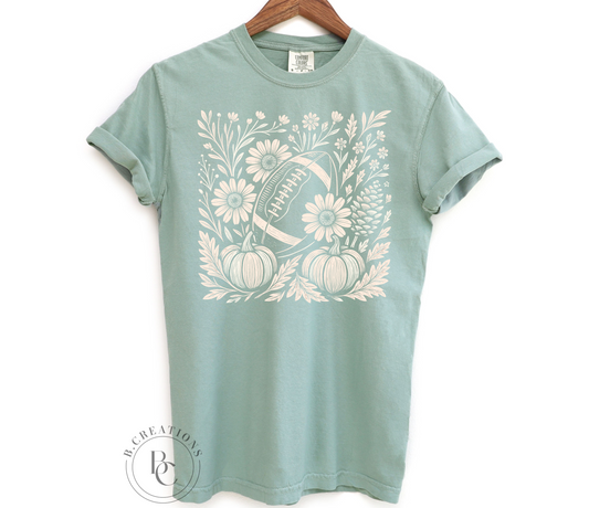 Fall/Boho Football T-shirt