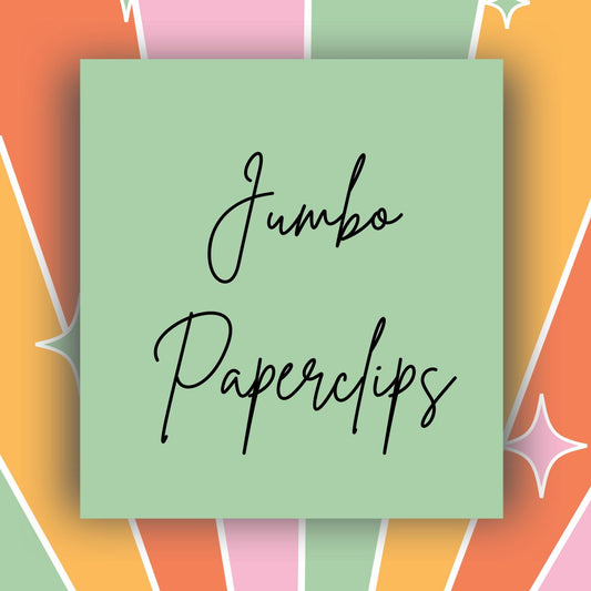 Custom Jumbo Paperclip