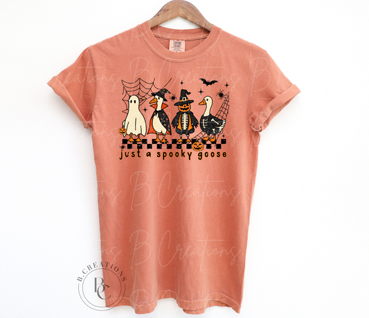 Just a Spooky Goose T-shirt