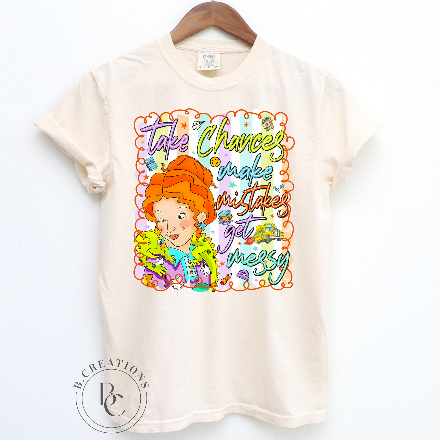 Ms. Frizzle, Short Sleeve Tshirt