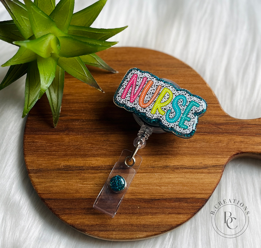 Nurse Badge Reel