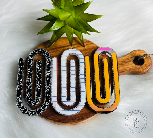 Teacher Jumbo Paperclip Set (3 paperclips)